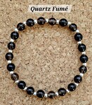 Pierres naturelles, perles argent 925