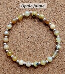 Pierres naturelles, perles argent 925