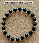 Pierres naturelles, perles argent 925