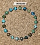 Pierres naturelles, perles argent 925