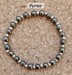 Pierres naturelles, perles argent 925